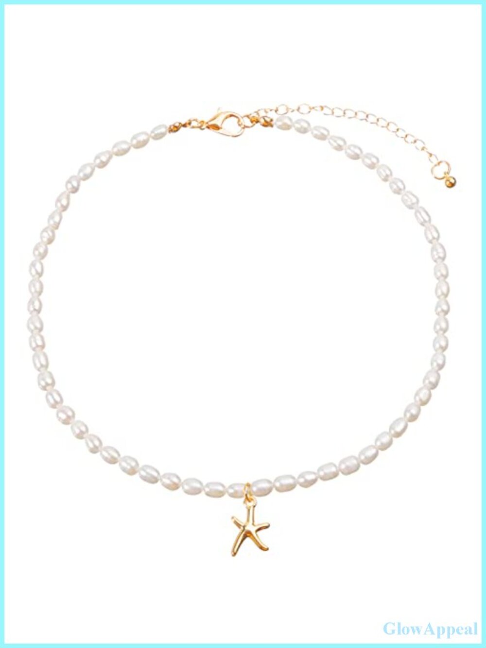 Freshwater Pearl Choker Necklace 14K Gold Plated Handmade Women Jewelry Summer